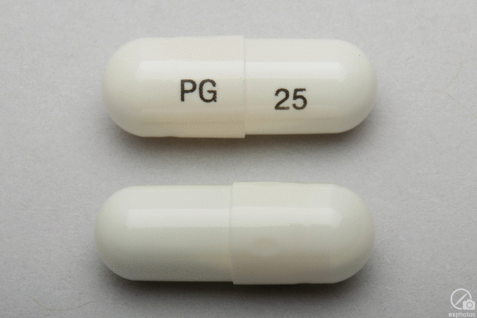 pg25 NRA-Pregabalin - 25mg, Btl 500